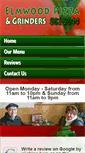 Mobile Screenshot of elmwoodpizza.com